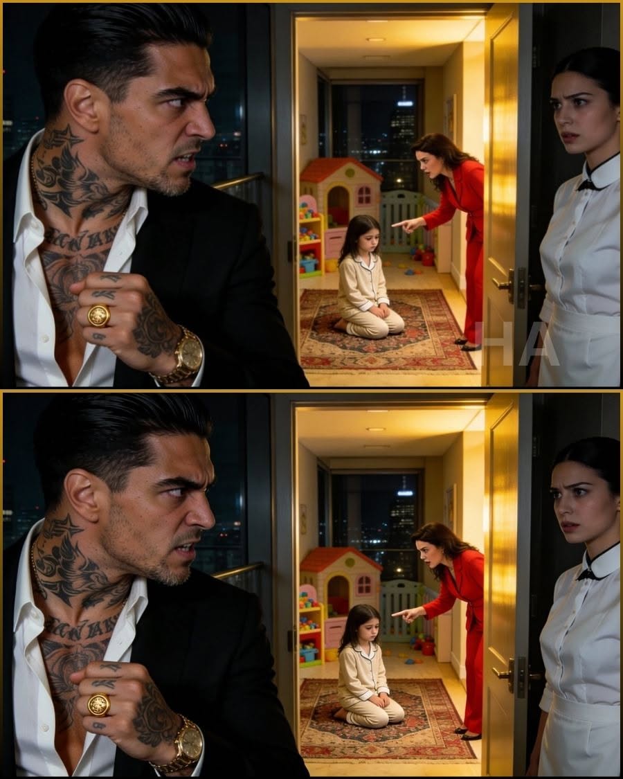 He returned home and found blood on his wrists... then the maid whispered, "Don't make a sound," and what his fiancée was doing to his children had transformed a Chicago crime boss into a man willing to do whatever a maid told him to do. What was the real reason?
