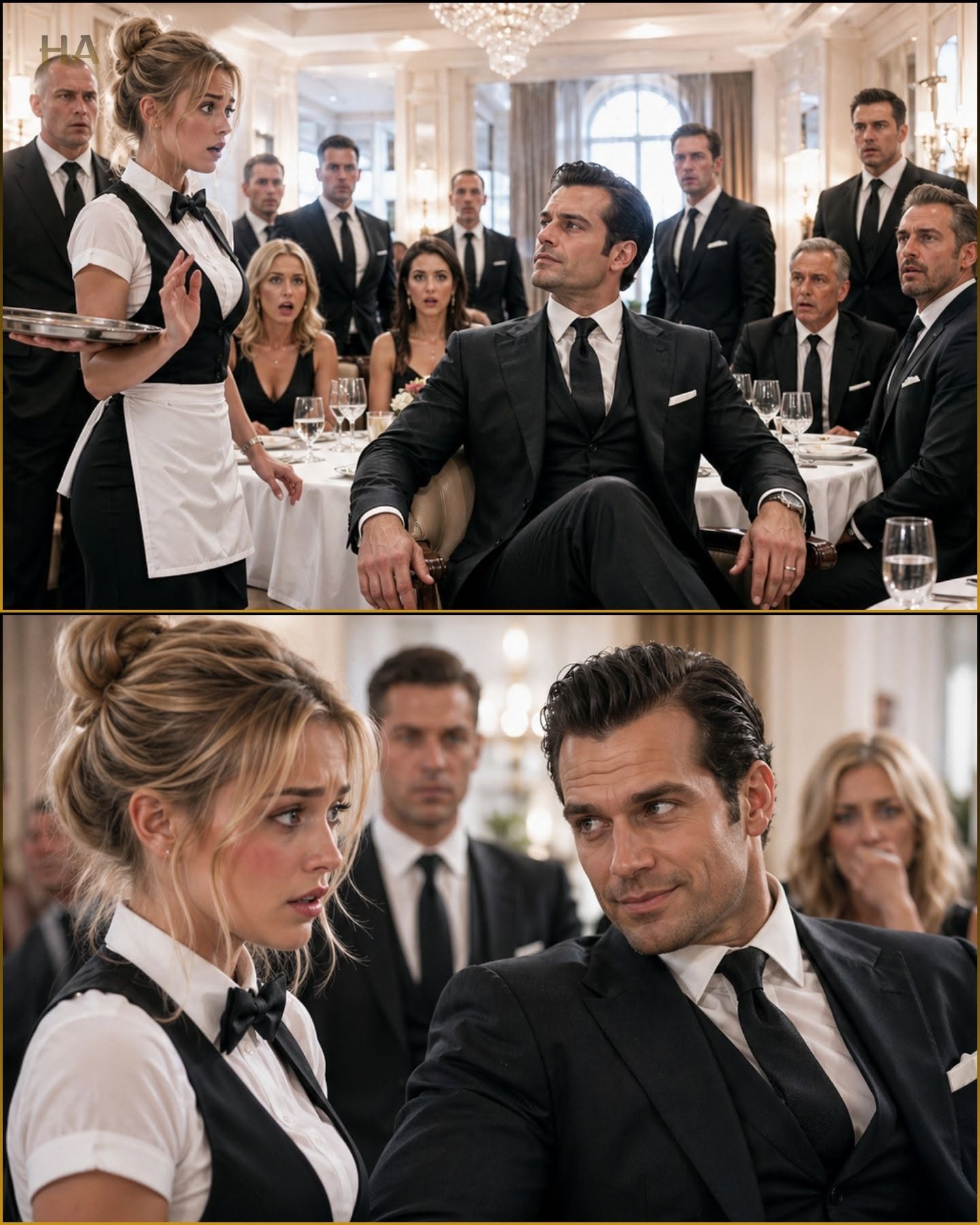 She Accidentally Called the Mafia Boss “Baby”—Then His Smile Made the Whole Room Go Silent.... and he smiled sideways: "Say it again, slower."