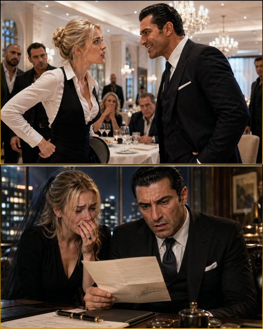 She Called the Mob Boss “Too Hot to Be That Stupid” in Sicilian. The Mafia Boss Grinned: “Say That Again—This Time Looking To Me"—Then Found His Signature on the Death That Made Her a Widow
