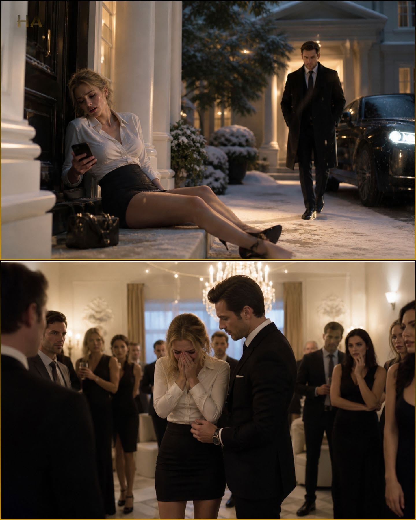 The billionaire's shy assistant, drunk, texted, "Come pick me up"—ten minutes later, the millionaire was at her doorstep... Only then did he find out why someone wanted her to leave