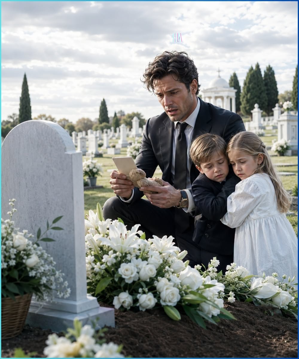 He only learned he was a father after the woman who protected his children was already in the ground