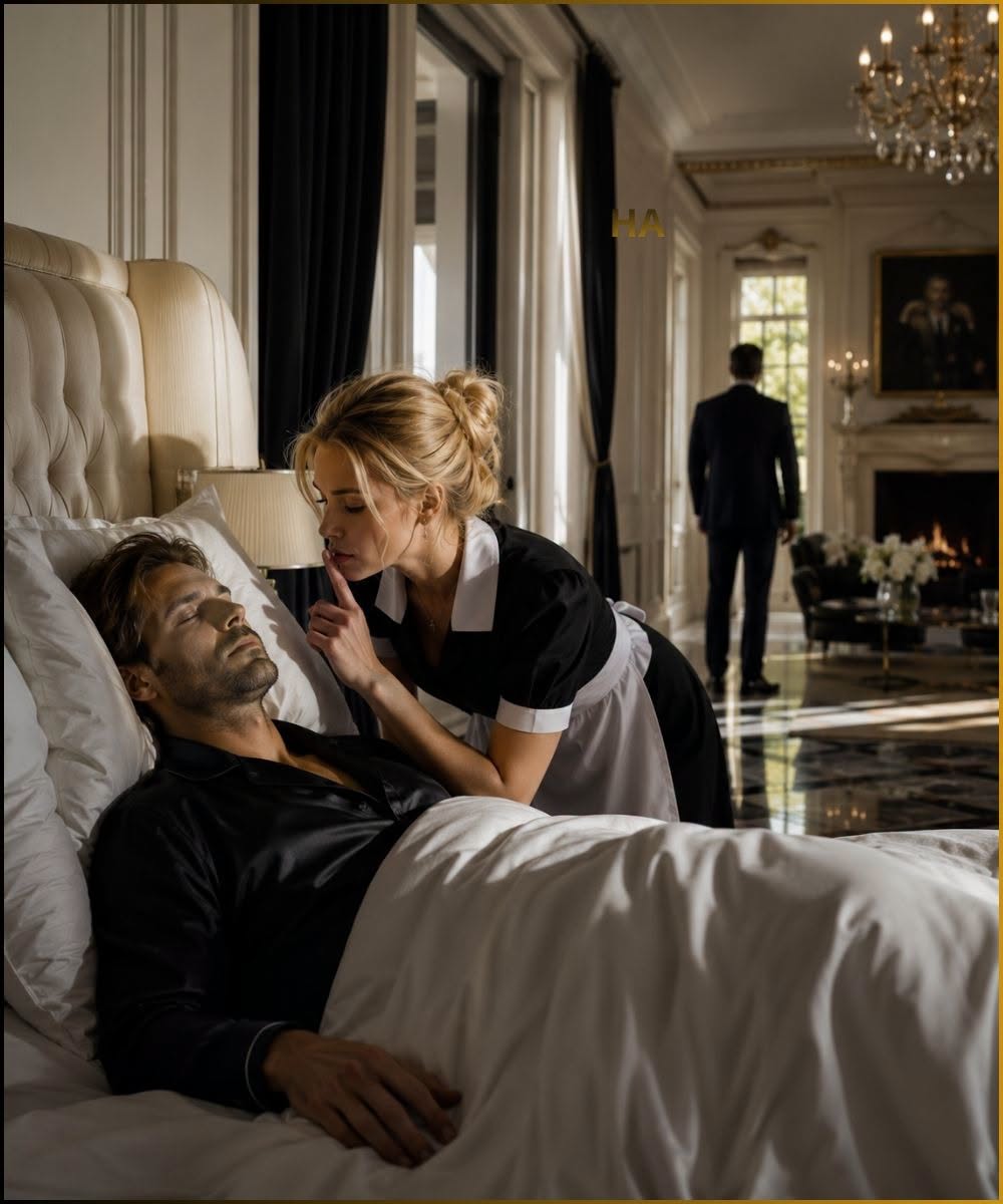 The Billionaire Pretended to Sleep So His Twelfth Maid Would Betray Him, but What She Whispered About His Dead Daughter Made Him Unlock the Room He Had Buried for Three Years