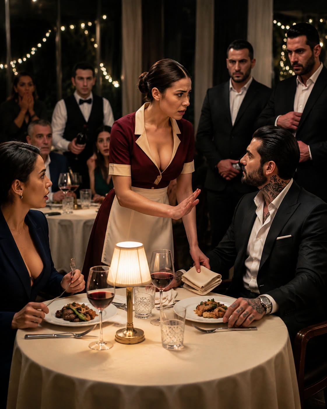 WAITRESS EARNING $9.50/HOUR TERRIFIES MAFIA BOSS WITH SIX DEFIANT WORDS — WHAT HE DID NEXT LEFT EVERYONE STUNNED