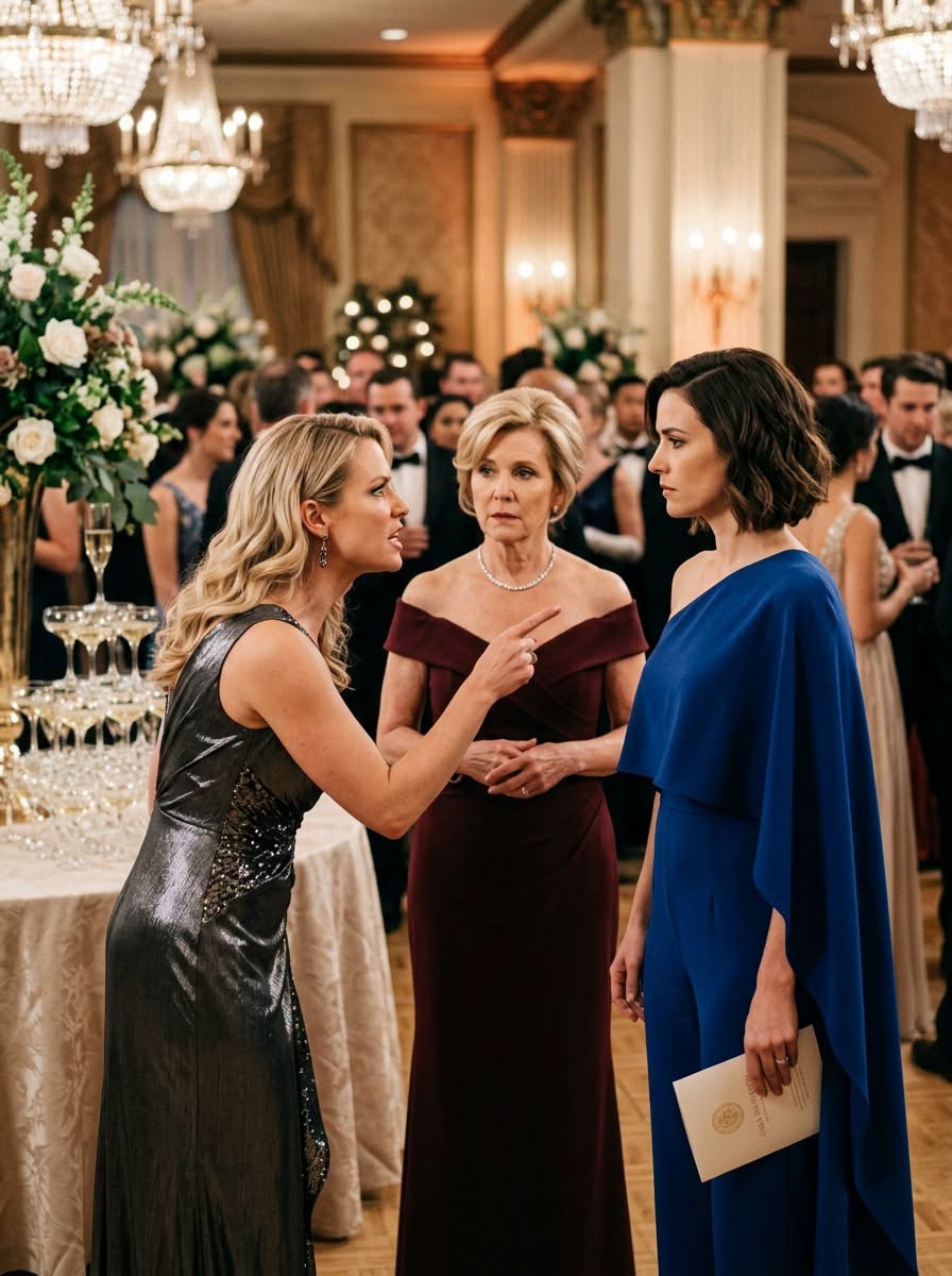 My Sister Demanded I Be Thrown Out of a Luxury Charity Gala for “Not Belonging” — But When She Called for the Owner in Front of the Entire Ballroom... The first lie of the night came out of my mother’s mouth with a smile on it.