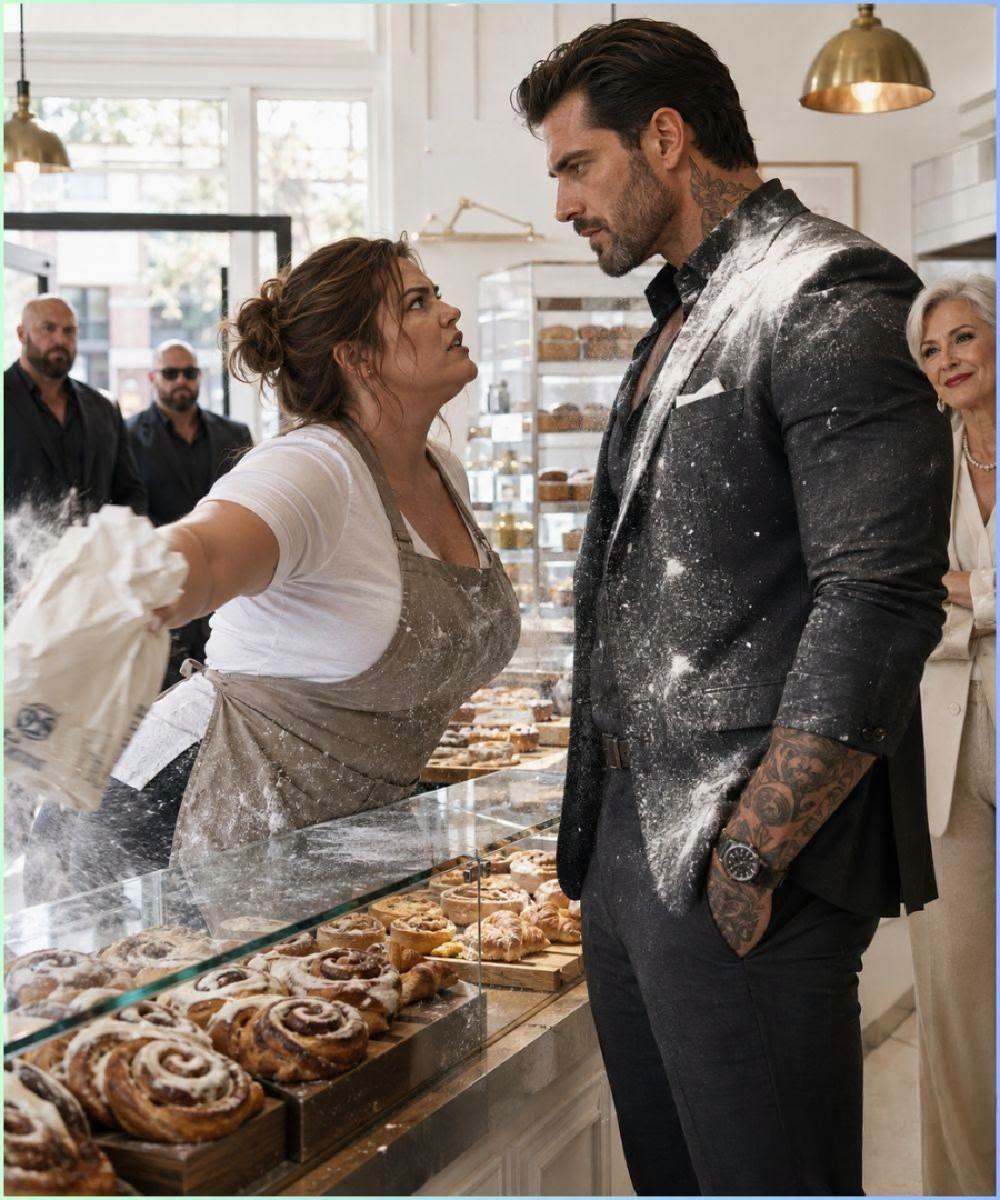 The Plus-Size Baker Told the Mafia Boss to Stop Calling Her His Girlfriend—Then He Came Back Asking for Something Money Couldn’t Buy