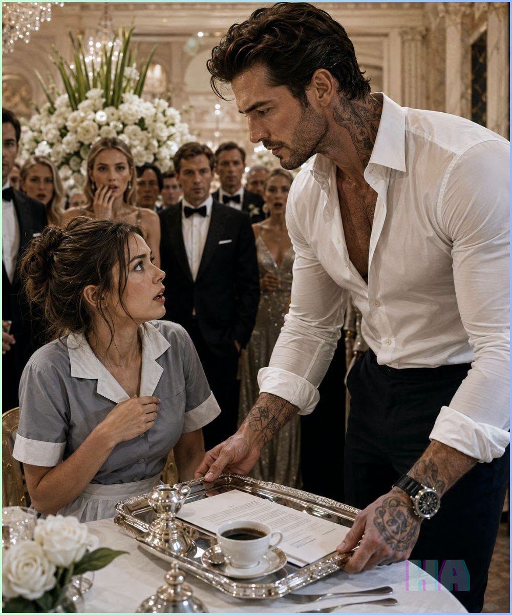 She Fell Asleep in the Billionaire CEO’s Bathroom, but What He Put in Front of Her the Next Morning Made an Entire Ballroom Go Silent