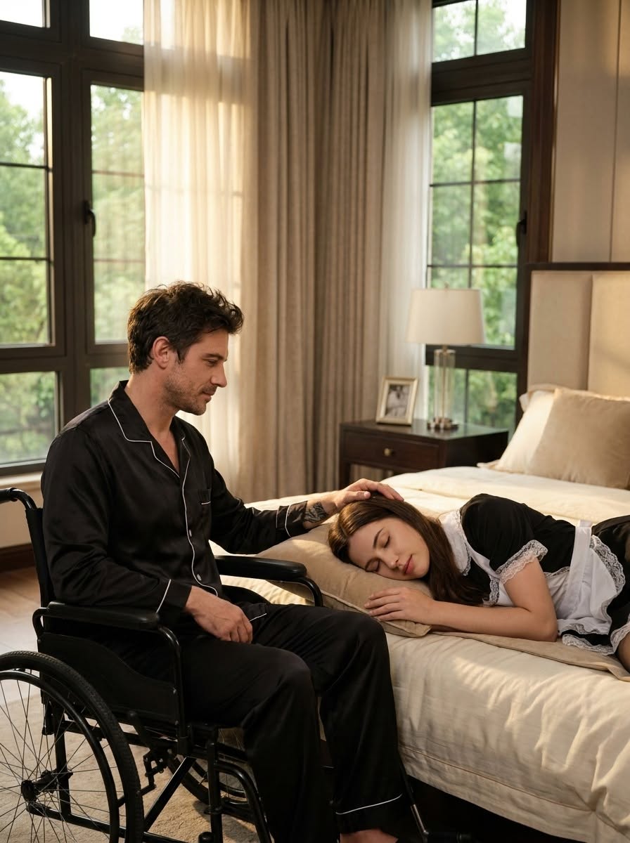 Two years after a sniper’s bullet left me unable to walk, everyone who worked inside my mansion had learned the same rule: stay out of my way.