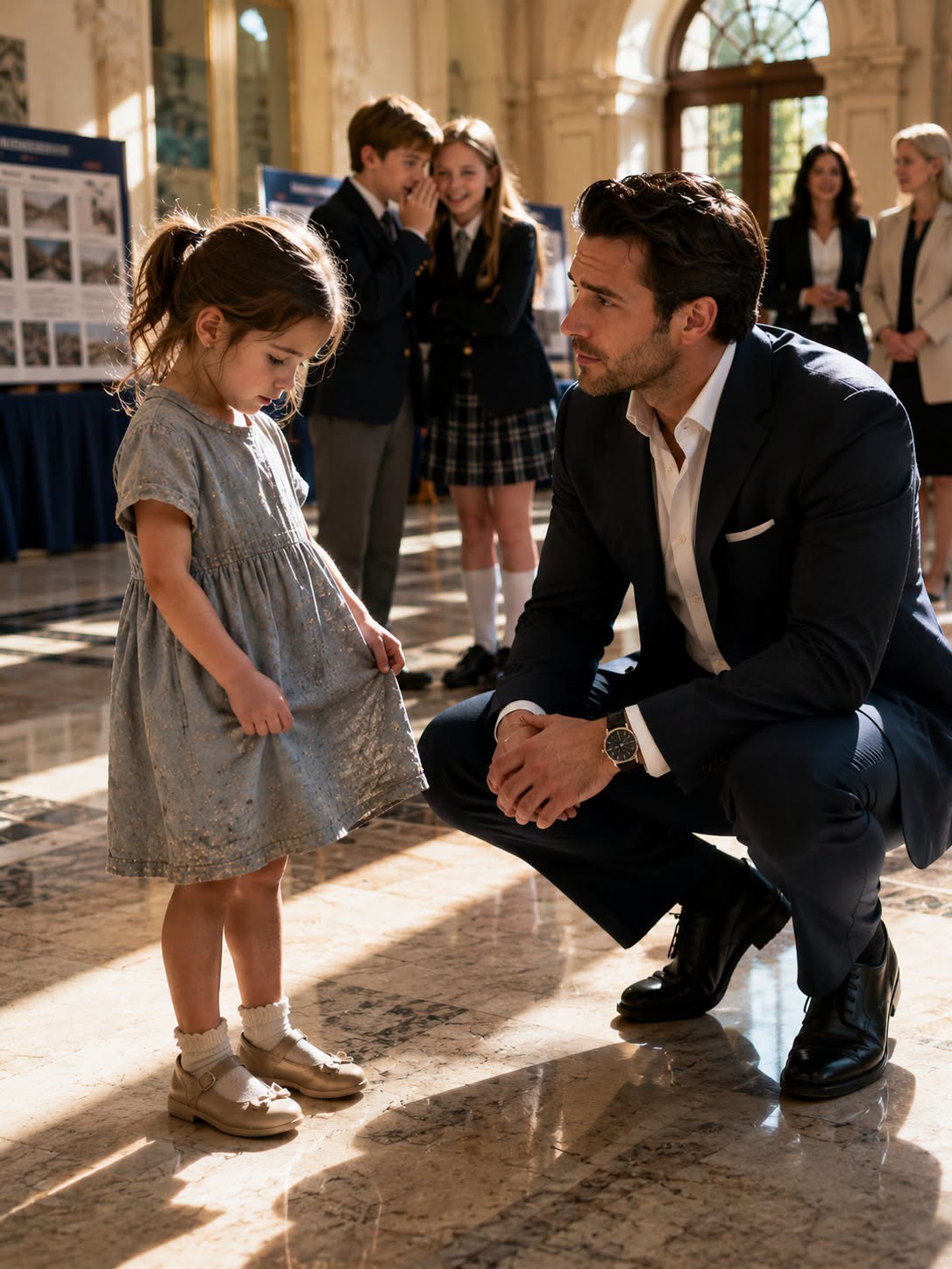 “Did She Dress in Trash?” They Humiliated The Poor Girl Over Her Clothes—Until A Silent CEO Changed Everything