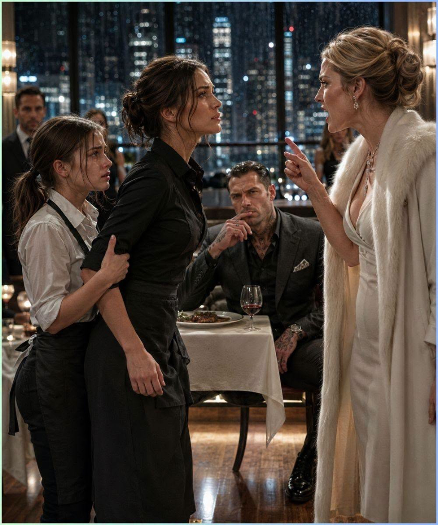 The Mafia Boss’s Fiancée Ordered a Teen Waitress to Kneel, but the Quiet Woman Who Said No Became the Only Person He Trusted When Everyone Else Turned
