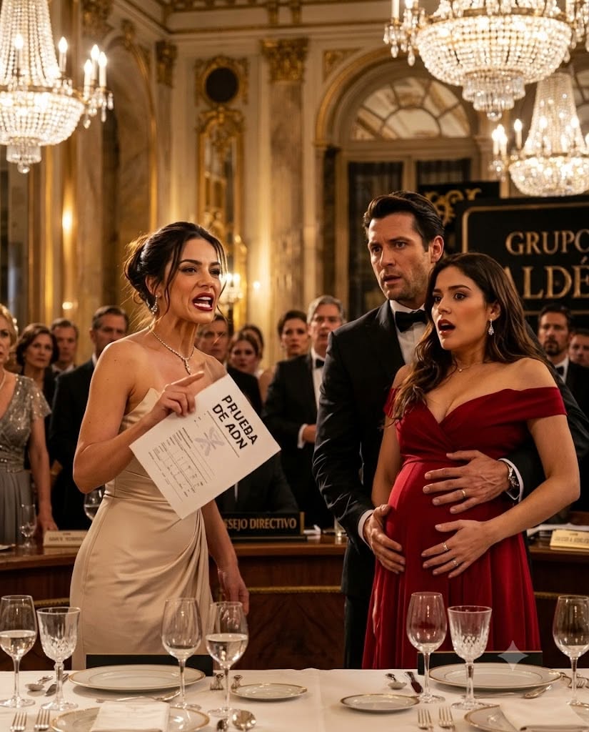 Branded "Barren" and Publicly Discarded on Stage for His Pregnant Mistress, the Silent Wife Stunned the 300-Guest Gala: "Now Open the Hospital Records, Because That Baby Isn't His Only Living Heir"