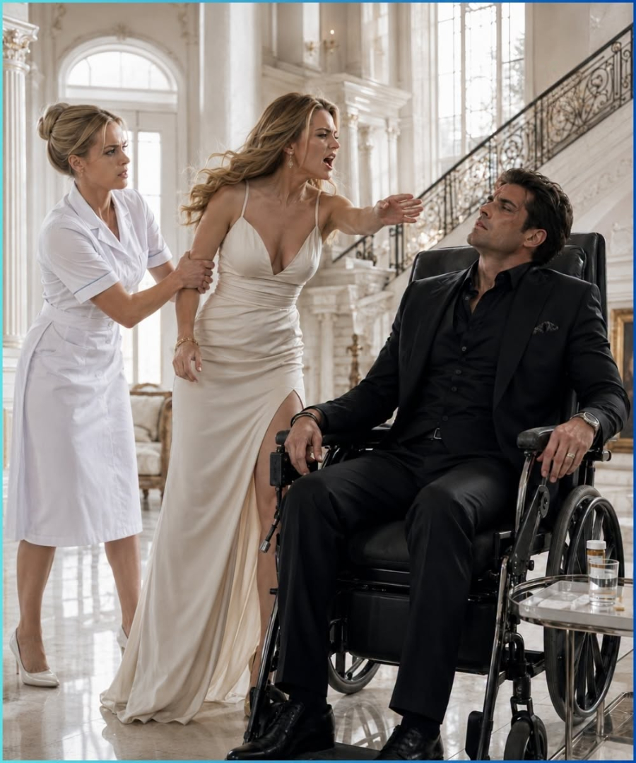 His Fiancée Slapped the Disabled Mafia Boss in His Own Hall, but the Nurse Who Grabbed Her Wrist Knew Why He Was Really Getting Worse