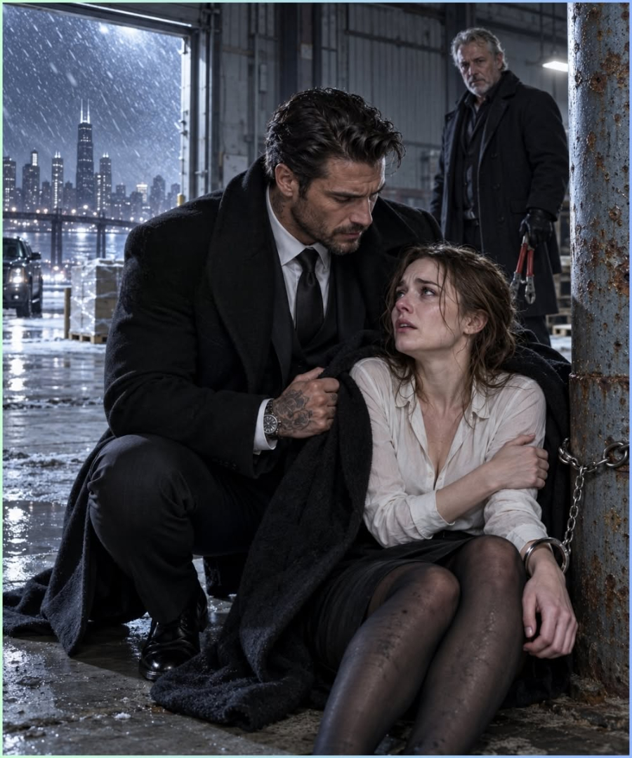 A Secretary Was Left Handcuffed in a Freezing Warehouse by Her Husband, but the Mafia Boss Who Found Her Knew Why a Doctor Was Coming at Dawn