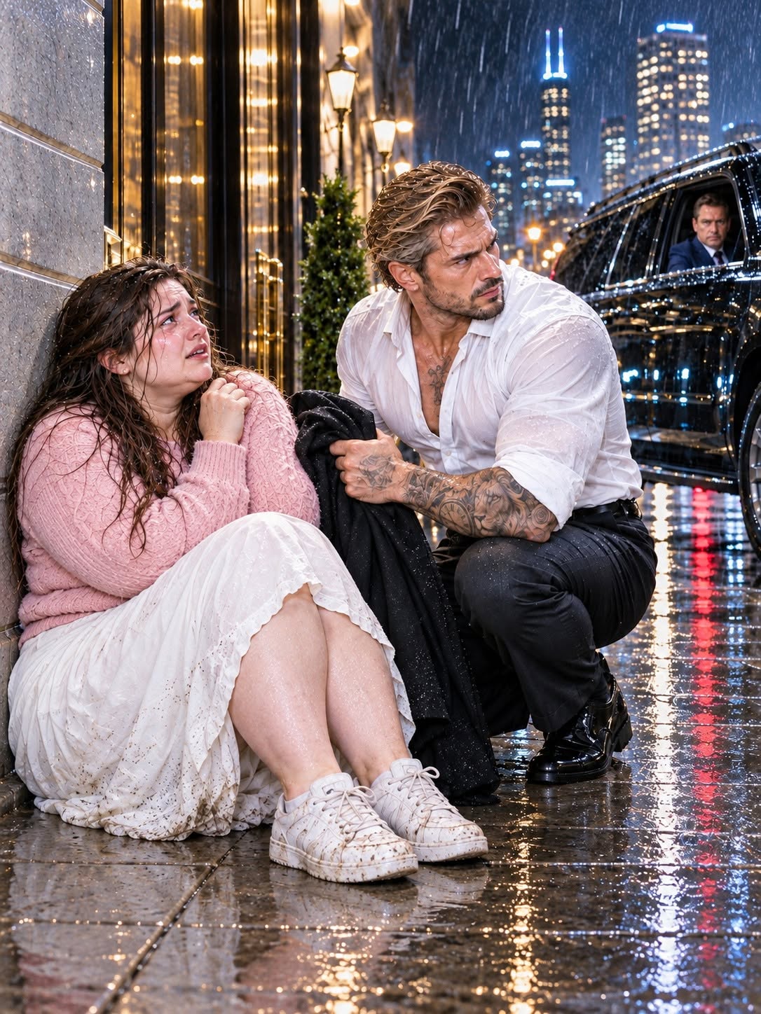 She Was Dumped Bleeding Outside a Mafia Club—Then the Boss Recognized Her Fiancé’s Car