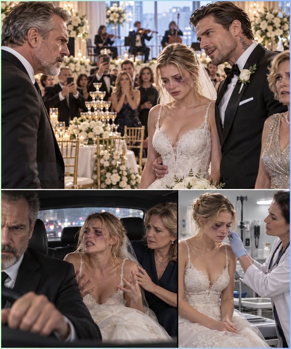 My daughter walked into her wedding reception with a black eye, and the man she'd just married looked straight at me and said she needed to learn.