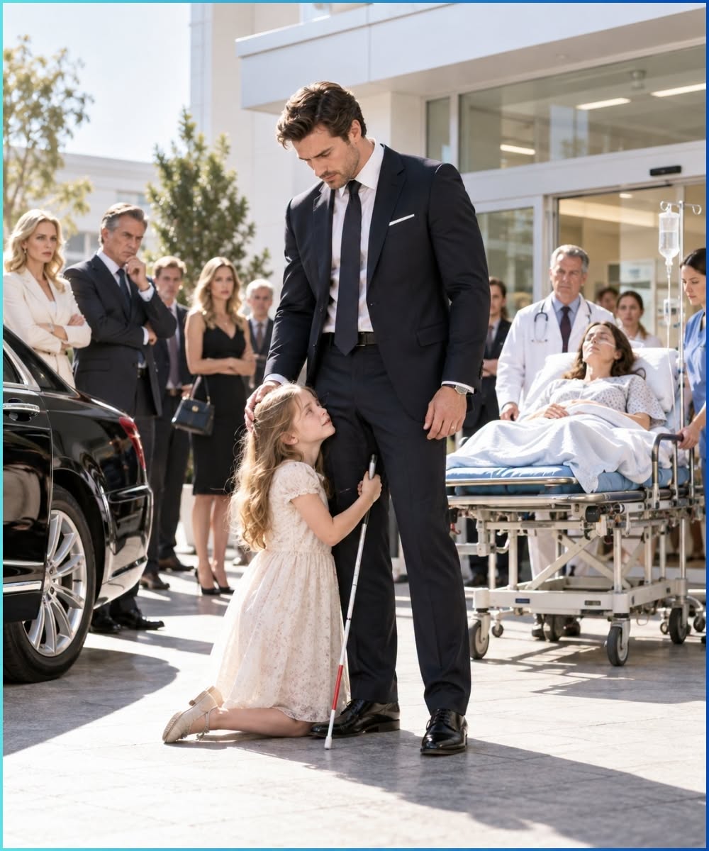 A Blind Little Girl Begged a Ruthless CEO to Save Her Dying Mother, Then Called Him Dad in Front of Everyone Who Wanted Them Apart