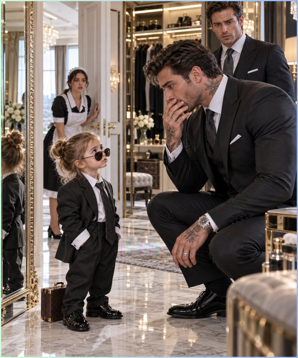 The Maid’s Toddler Asked the Mafia Boss If She Looked Like Him Now, and the Man Behind Him Suddenly Stopped Smiling