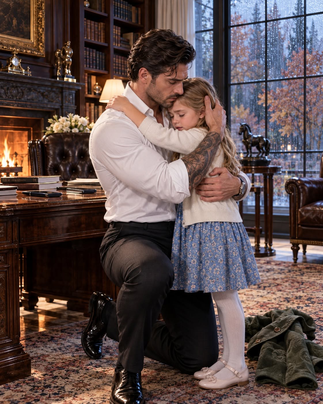 The first thing seven-year-old Sophie Ellis did when she entered Vincent Rowan’s private library was break the only rule in the house that even grown men were afraid to test.