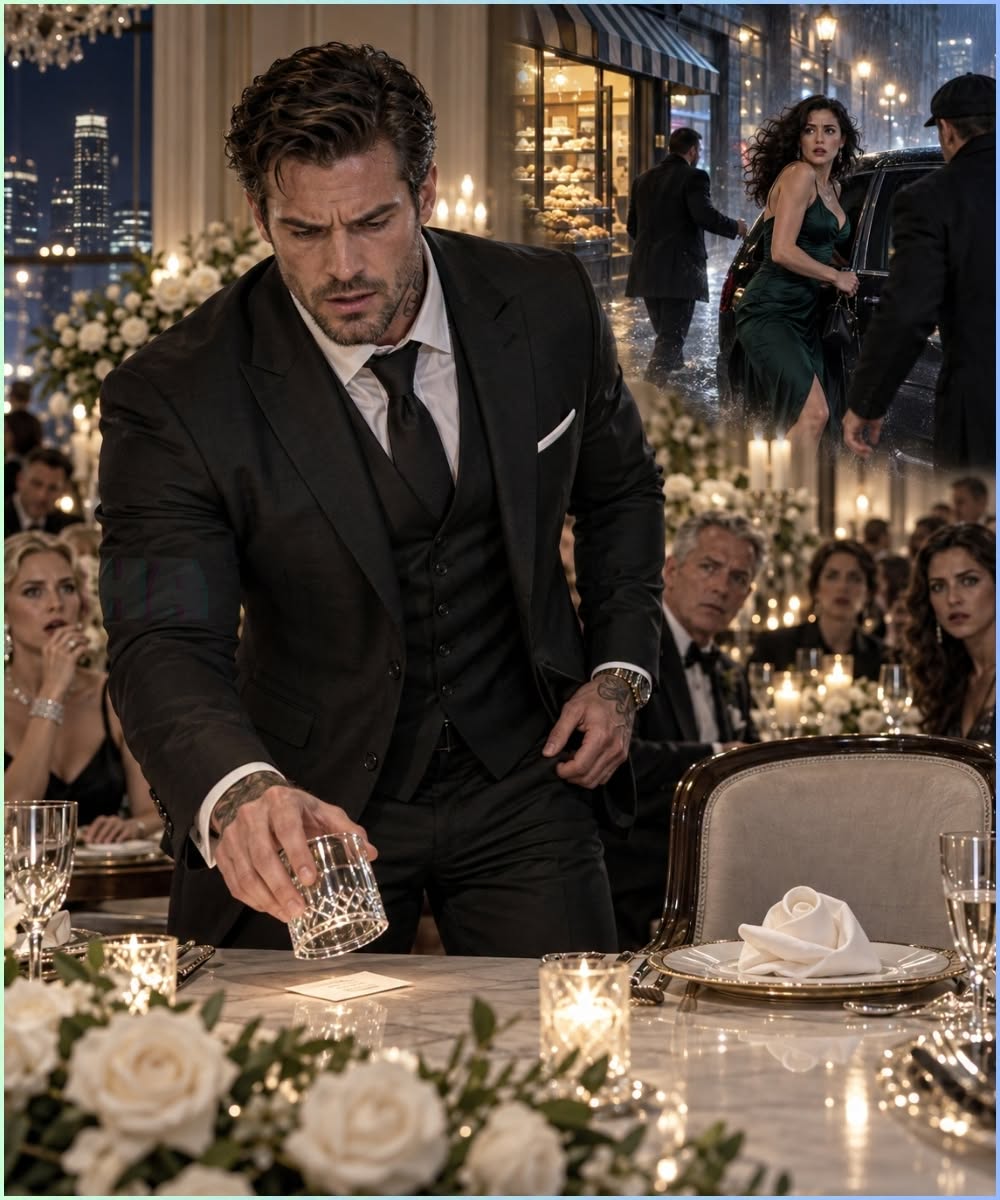 88She Vanished Before Their Engagement Dinner, and the Three Words Under His Glass Made the Mafia Boss Forget How to Breathe