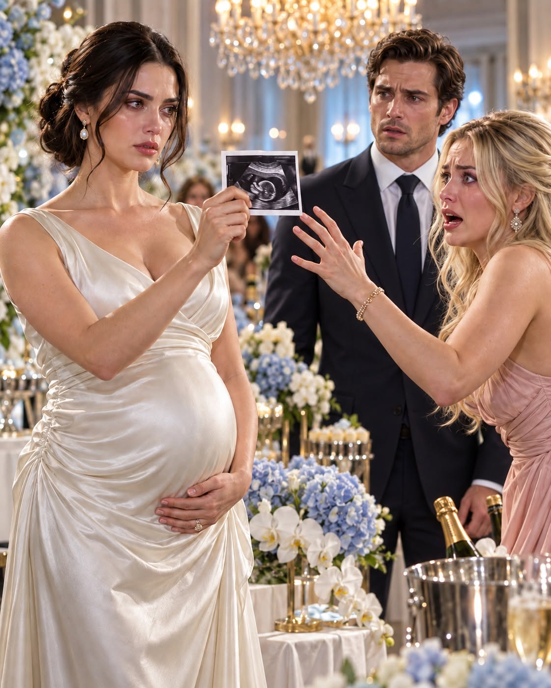 My husband’s mistress walked into my baby shower, raised an ultrasound in front of eighty guests, and announced that she was carrying Grant’s “real baby.” Grant thought the scandal would destroy me before I had time to understand what was happening, but one detail on that ultrasound was about to change everything. And the pregnancy was not even the most shocking secret hiding inside that room.