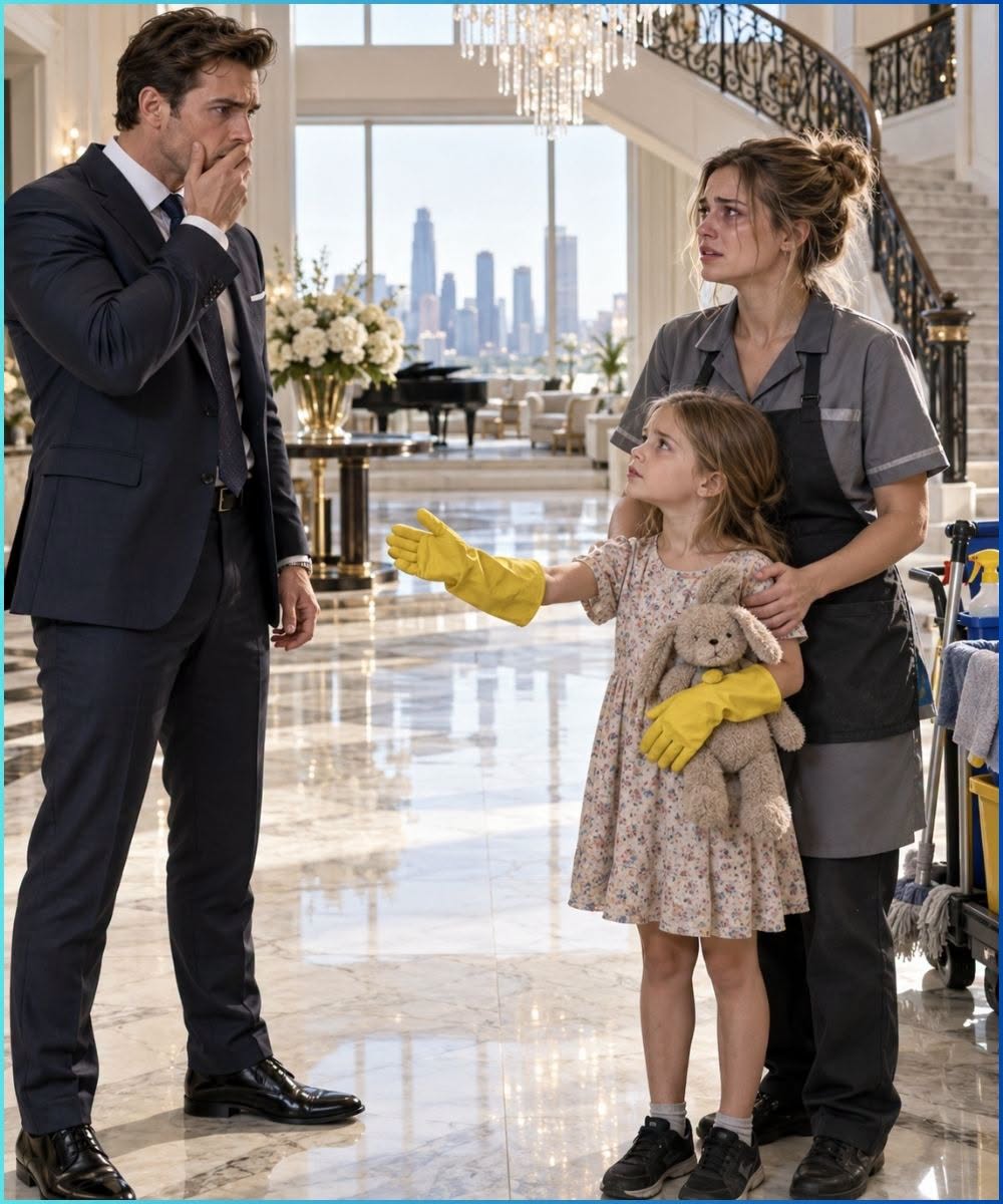 The Millionaire Ordered the Cleaning Woman Fired Until Her Seven-Year-Old Daughter Walked In Wearing Her Mother’s Gloves
