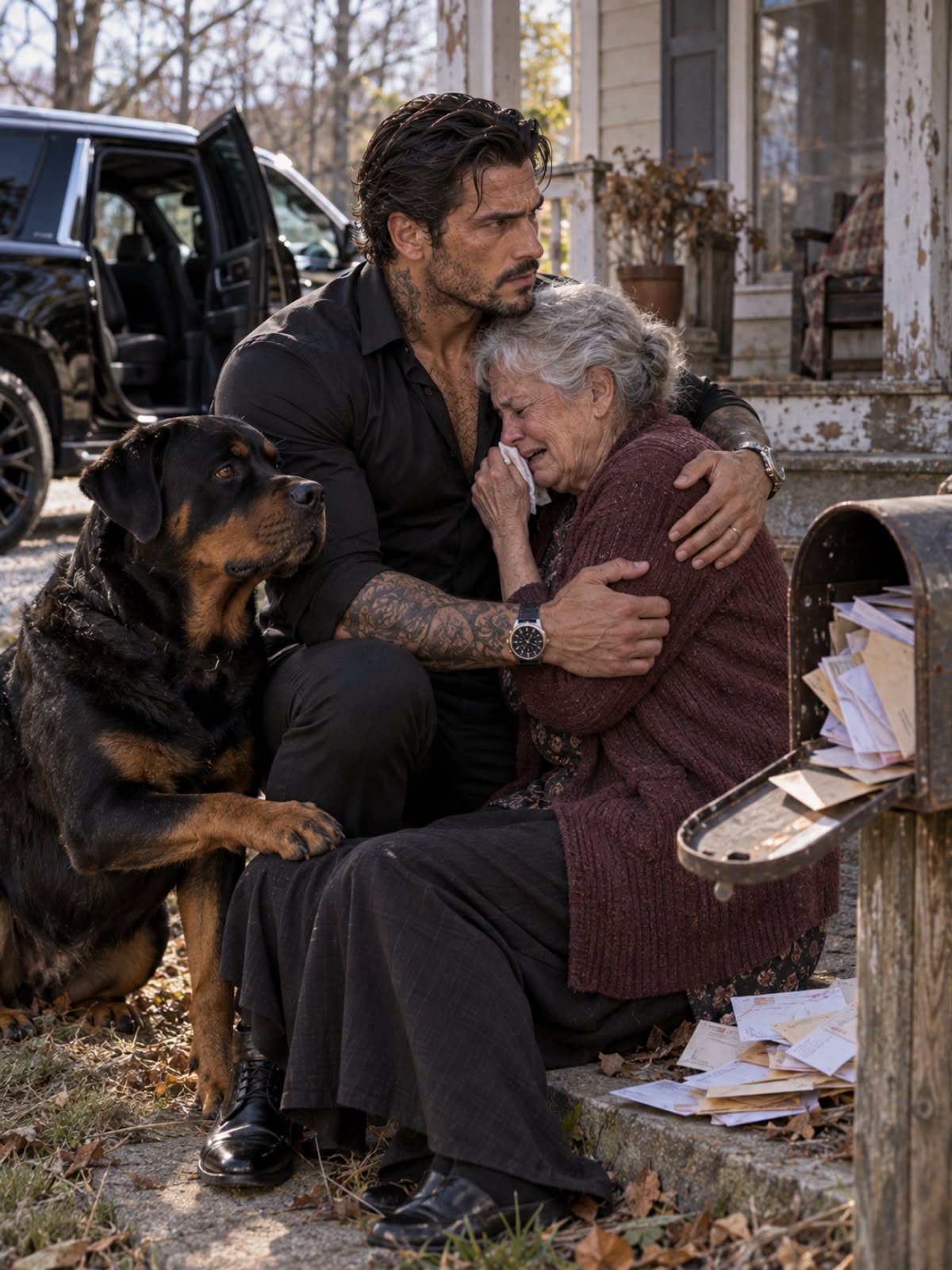 The Mafia Boss Returned With His Loyal Dog to Find His Abandoned Mother—Then the Truth Made Him Freeze