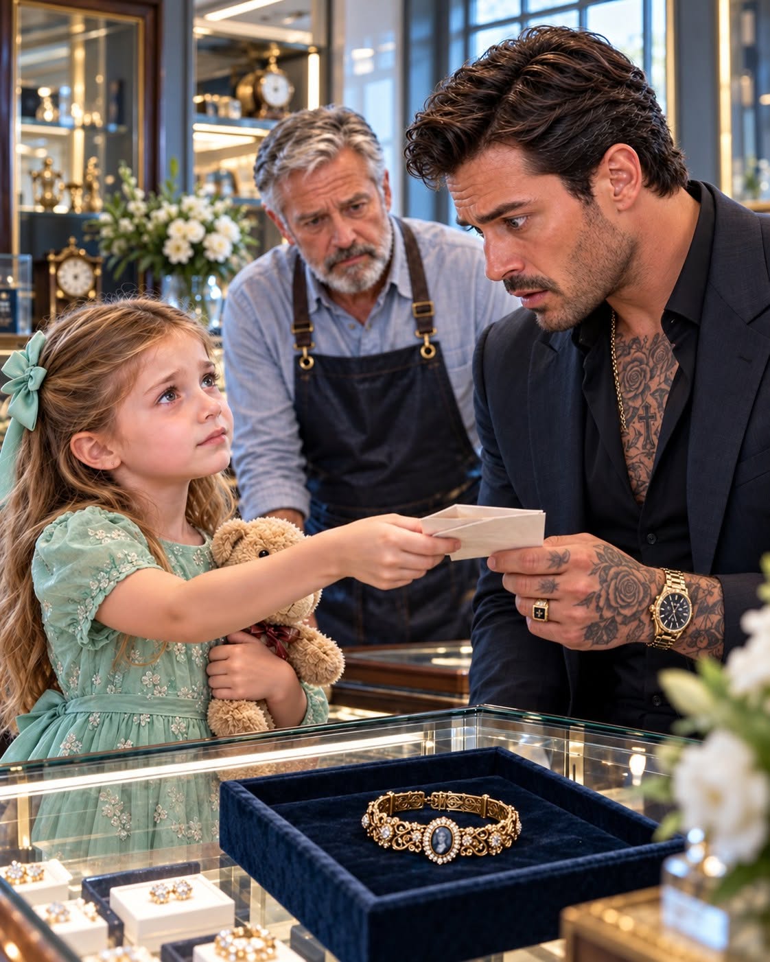 A little girl walked straight up to me, one of the most feared mafia bosses in America, shoved a crumpled fifty-dollar bill into my hand, and begged me to buy back her mother’s pawned bracelet. I thought I understood every kind of deal a person could make, until she showed me what she planned to give me in return.