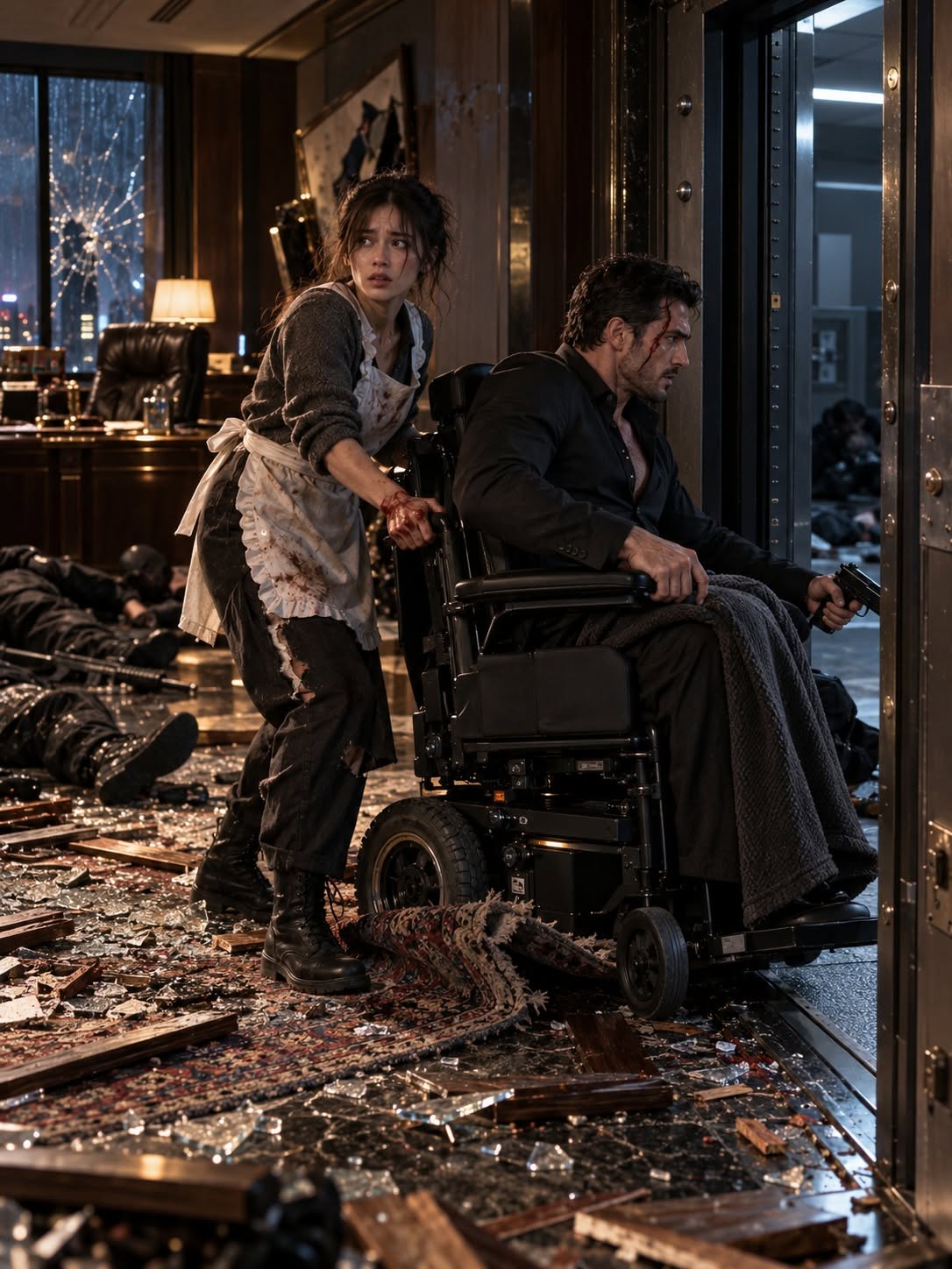 Everyone Fled the Paralyzed Mafia Boss Within Three Days—But When Declan Ordered His Poor New Maid to Leave, Narin Refused, Dragged Him Out of an Ambush, and Made the Most Feared Man in the City Realize She Wasn’t Staying Out of Pity