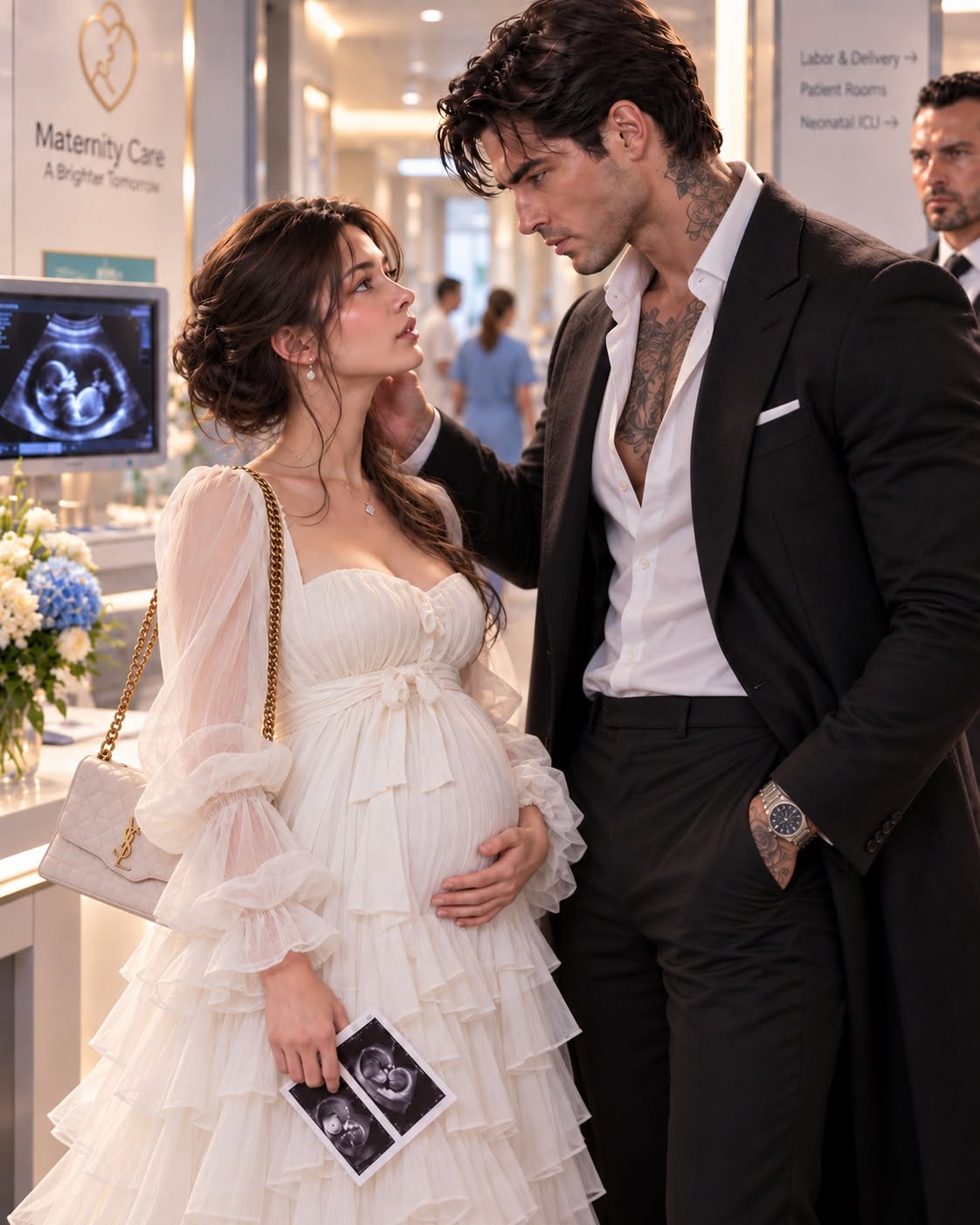Two months after our divorce, my ex-husband cornered me in a Manhattan hospital and demanded to know why I was there alone. When I finally put my hand over the curve beneath my coat and told him I was sixteen weeks pregnant, Adrian Moretti, the man half of New York feared, went pale as he realized the impossible truth: the baby could be his.