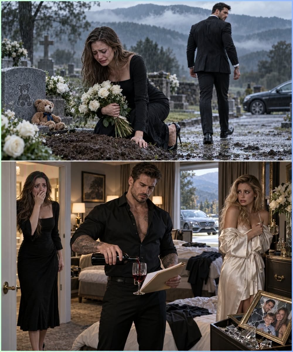 My Husband Buried Our Son for His Mistress, but the Man Who Found Me at the Cemetery Knew Why