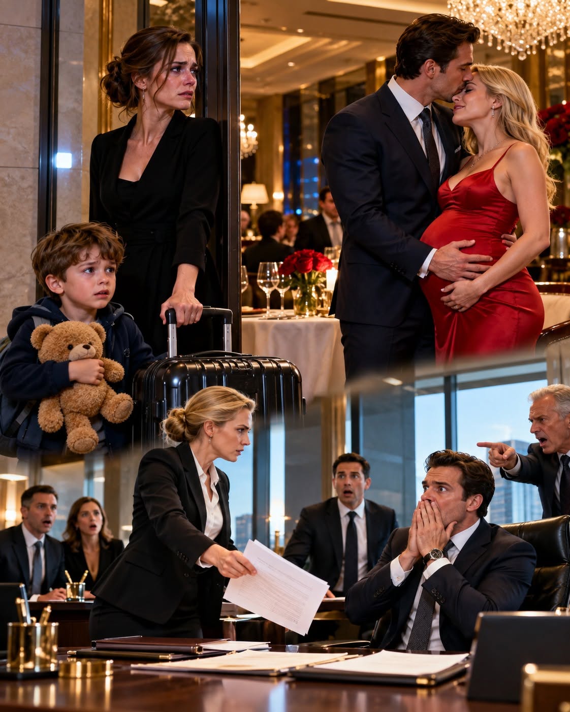 My CEO husband kissed his pregnant mistress goodbye and promised her “everything”—three days later, he discovered the wife he thought he could control secretly owned **48% of his company**, and his entire empire was suddenly at risk.