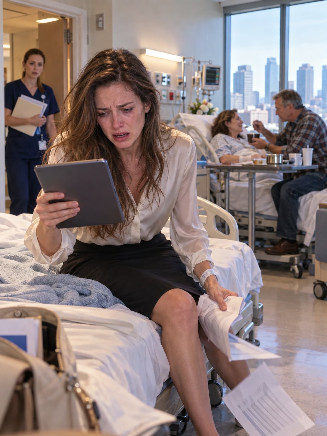 **Her Husband Was a Celebrated Surgeon in the Same Hospital Where She Nearly Died—Then She Found One Clause That Proved His Biggest Lie.**