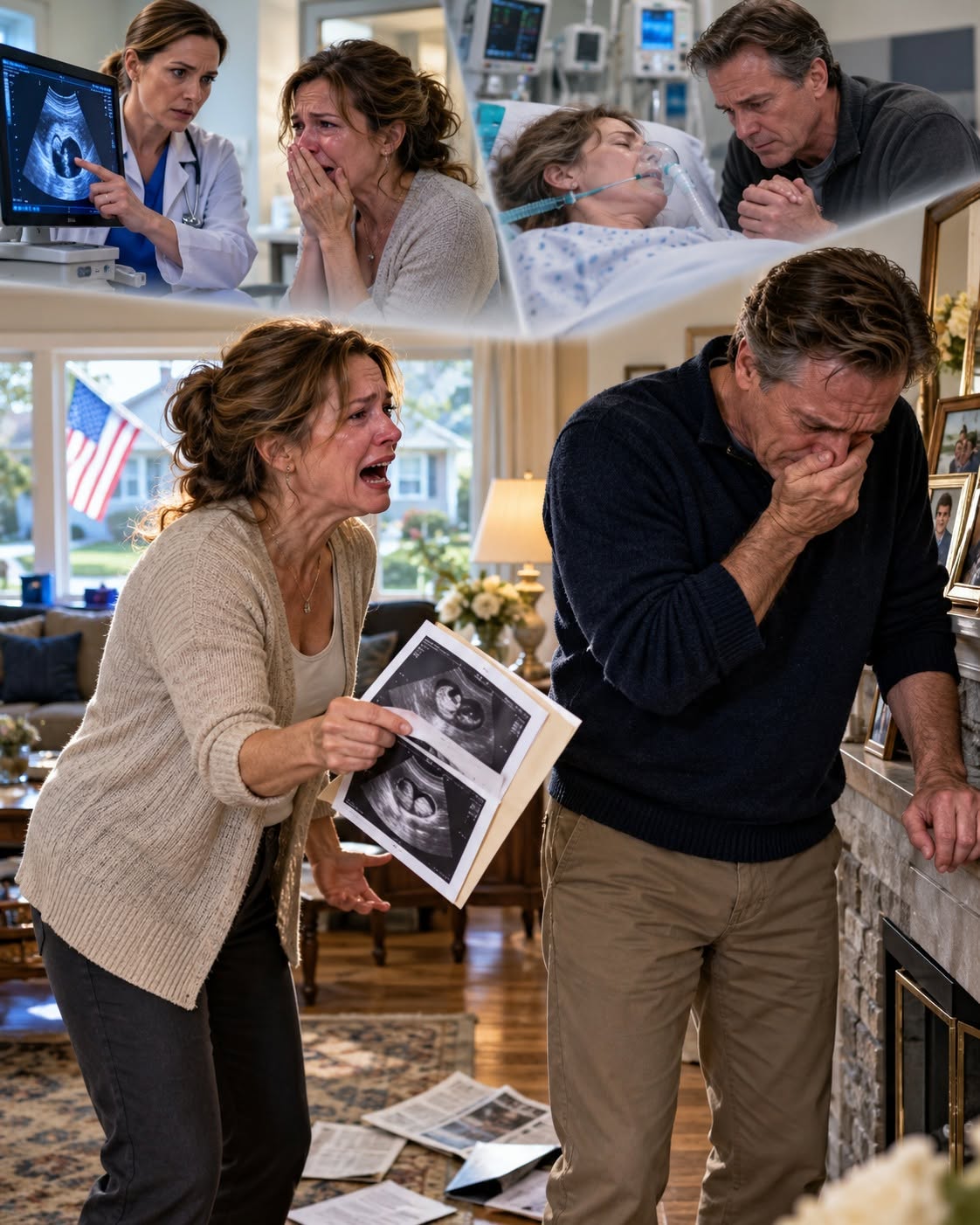 After my affair was exposed, my husband never touched me again. For eighteen years, we existed like two strangers, until a post-retirement medical exam—when the doctor said something that made me collapse in tears right there.