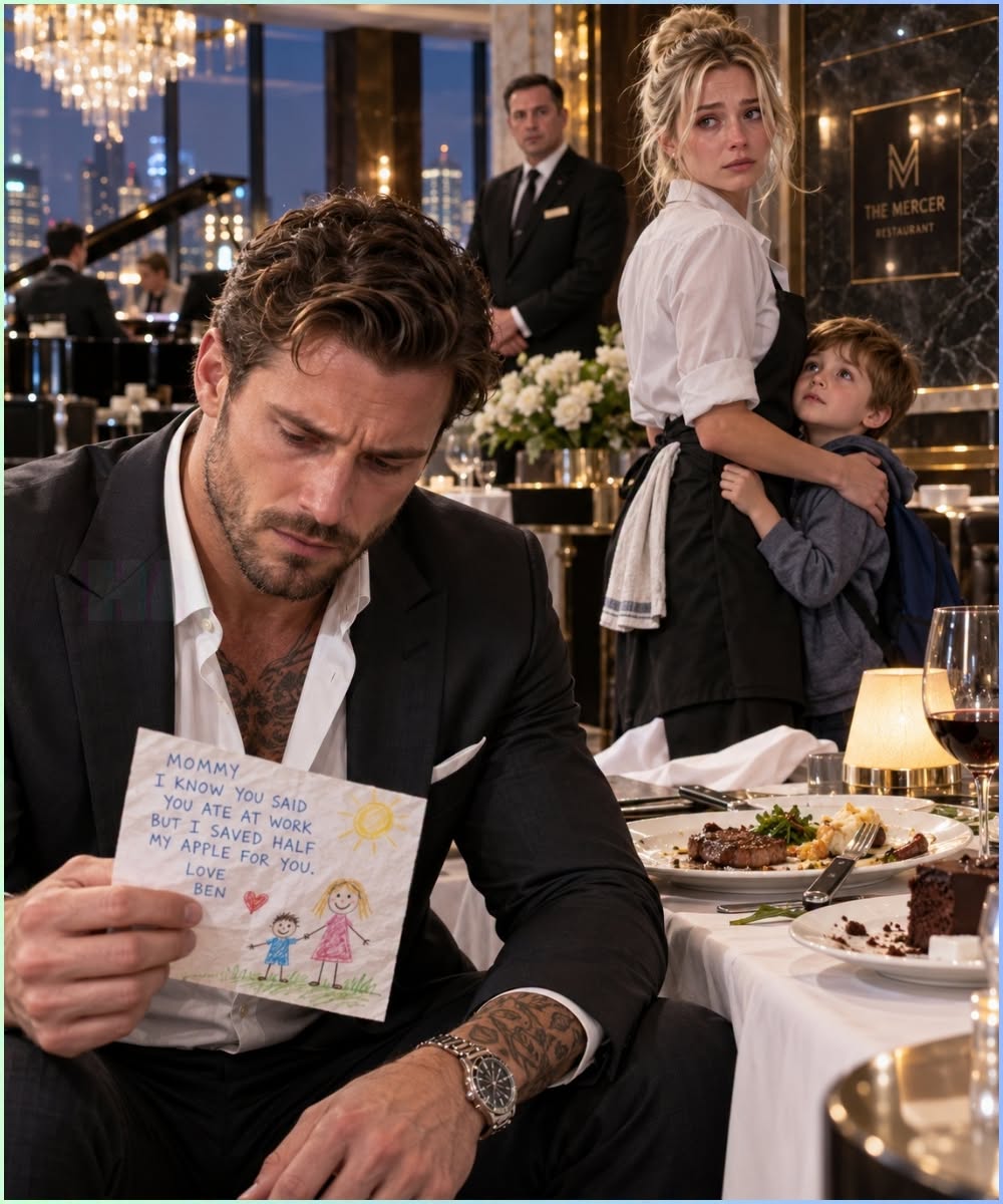 She Asked the CEO for His Leftovers for Her Son, but What He Found in Her Pocket Changed Everything