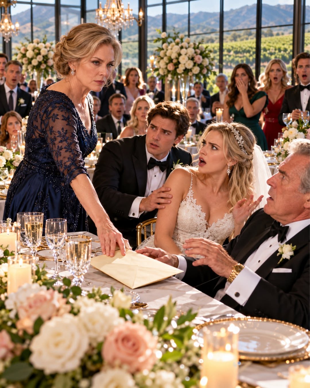 MY SON LET HIS NEW WIFE HUMILIATE ME AT THEIR $500,000 WEDDING—THEN I OPENED THE CREAM ENVELOPE