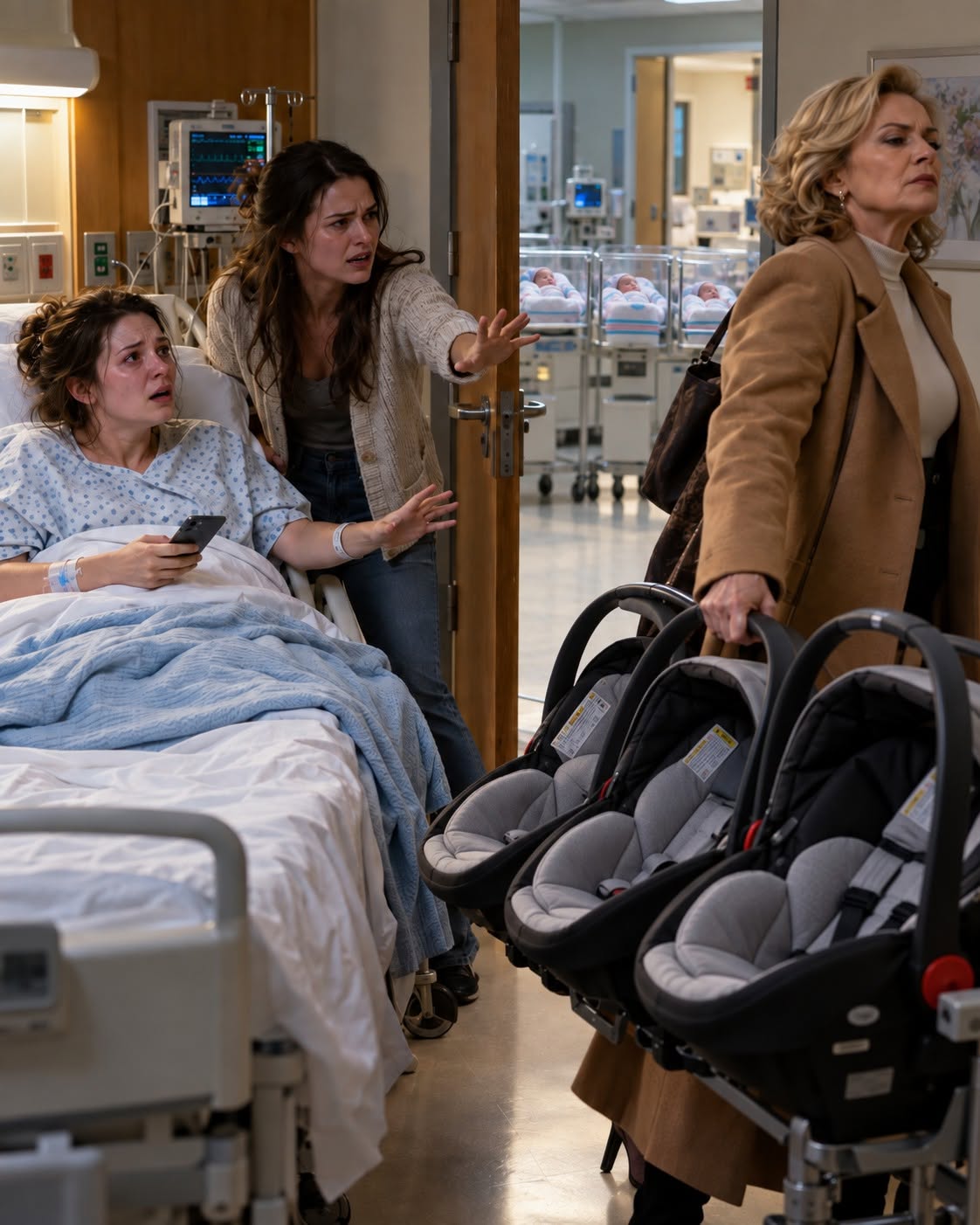 My husband missed the birth of our triplets because he was at a hotel with another woman.
