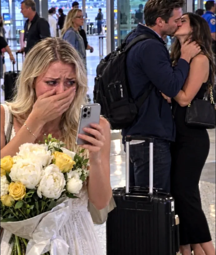 **My husband texted me from Singapore three hours before I saw him kissing another woman in Chicago. I didn't confront him. I took one photo—and then discovered his “business trips” had been hiding something much bigger.**
