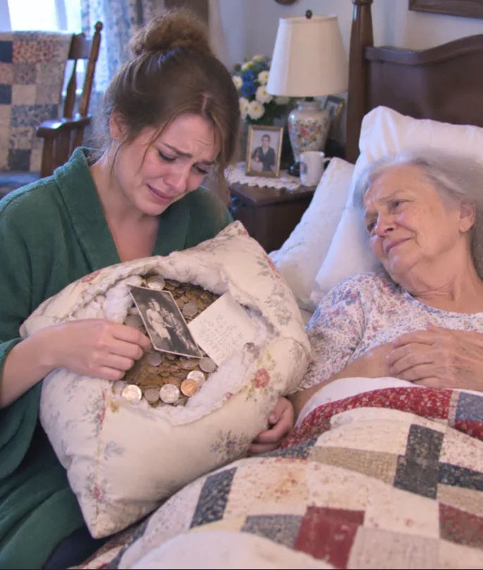 My mother-in-law had no pension. I cared for her with all my heart for 12 years. With her last breath, she handed me a torn pillow. When I opened it, I couldn’t hold back my tears...