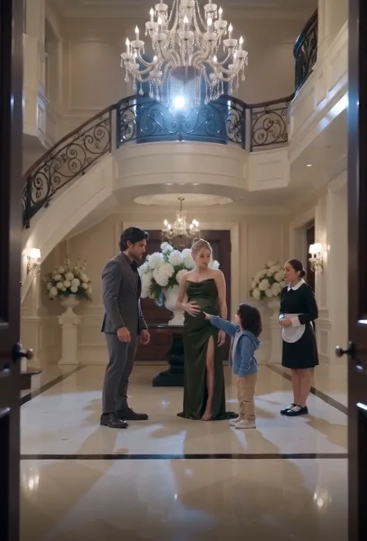 The billionaire’s fiancée announced her pregnancy in front of 300 guests—then a three-year-old girl exposed the secret hidden beneath her dress.