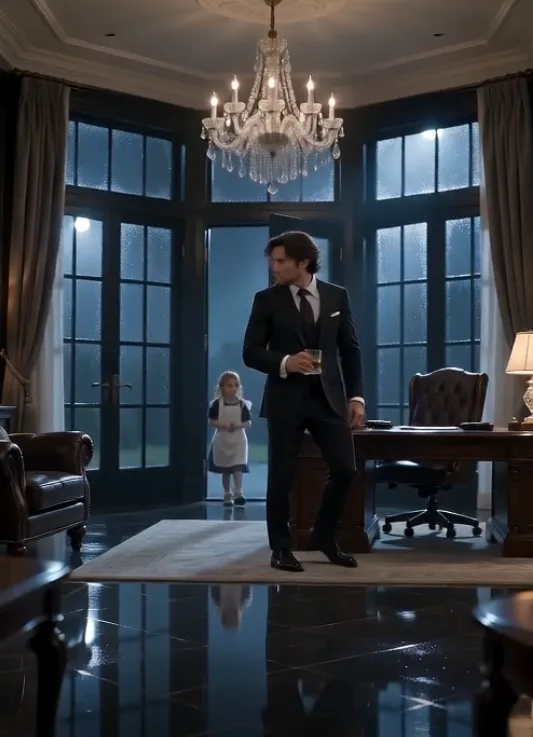 THE MAFIA BOSS FROZE WHEN A LITTLE GIRL WALKED INTO HIS MANSION AND SAID, “MY MOM COULDN’T COME TODAY…”