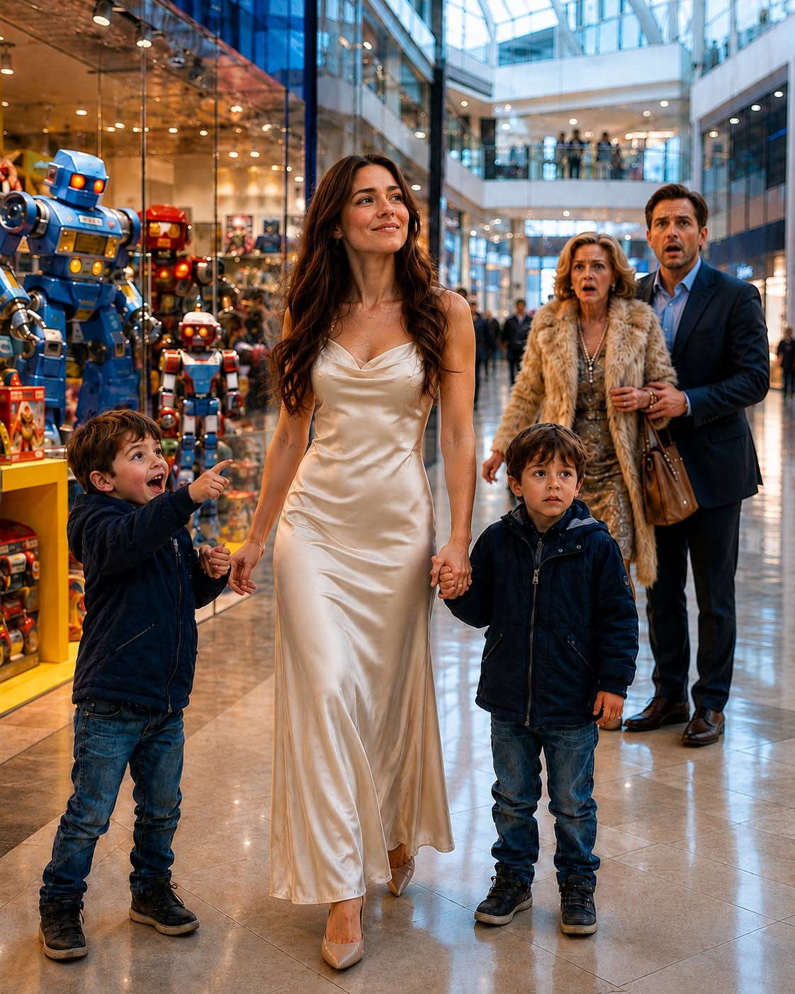 My ex walked away when I refused to end my pregnancy, but five years later, one glance at my twin sons made him realize someone had lied to him.