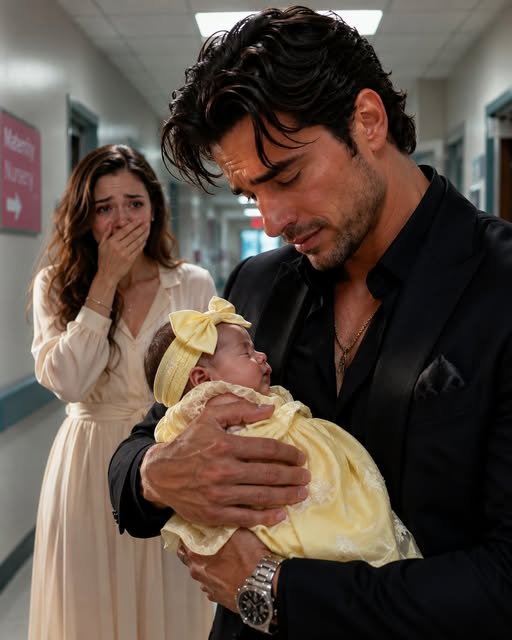 After three sons, we had finally accepted that the daughter we’d dreamed of would never be ours. Then my husband called me to the hospital holding a newborn baby girl, and when he whispered the truth about where she came from, my knees gave out right there in the hallway.