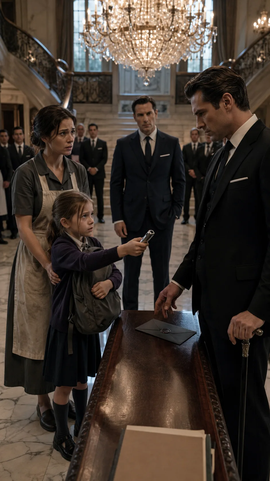 **“Someone in This House Sold You,” the Little Girl Whispered — Then the Mafia Boss Heard the Recording**