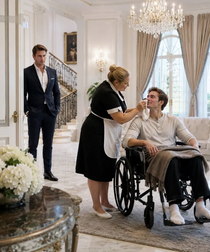 HE INSTALLED SECRET CAMERAS FOR HIS DISABLED TWIN—AND WHAT THE PLUS-SIZE MAID DID WHEN NO ONE WAS WATCHING CHANGED HIS ENTIRE EMPIRE