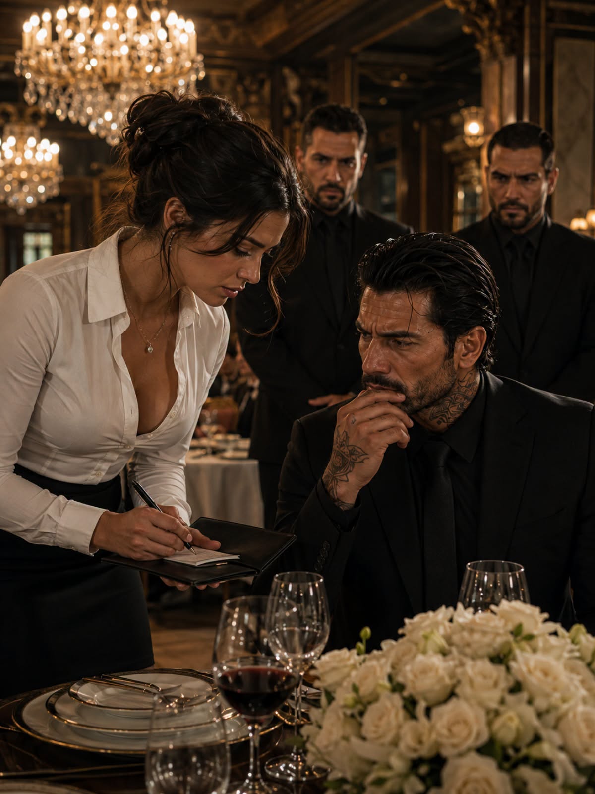 The Number on the Bill — The Waitress Who Warned a Mafia Boss Before It Was Too Late