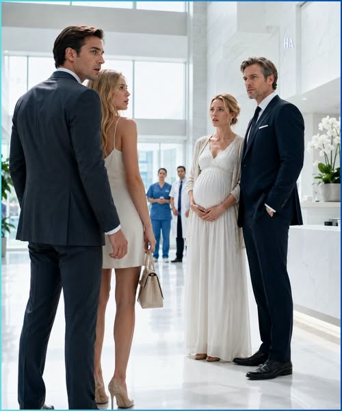 He Brought His Young Mistress to the Hospital and Froze When He Saw His Pregnant Ex-Wife Beside the Billionaire Who Could Ruin Him