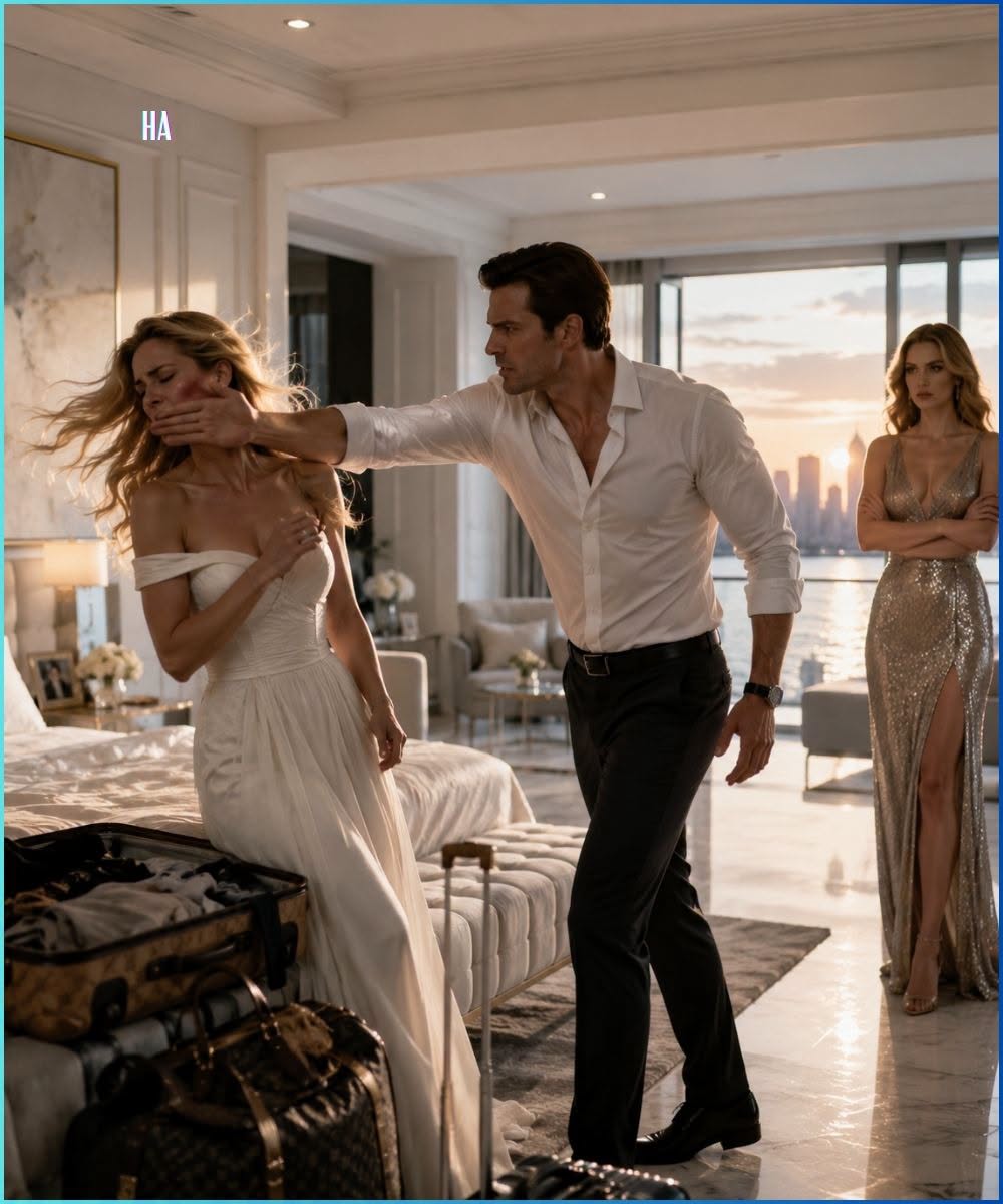 He slapped his wife for another woman on their fifth anniversary, and by sunrise she had taken the one thing his power could never bring back.