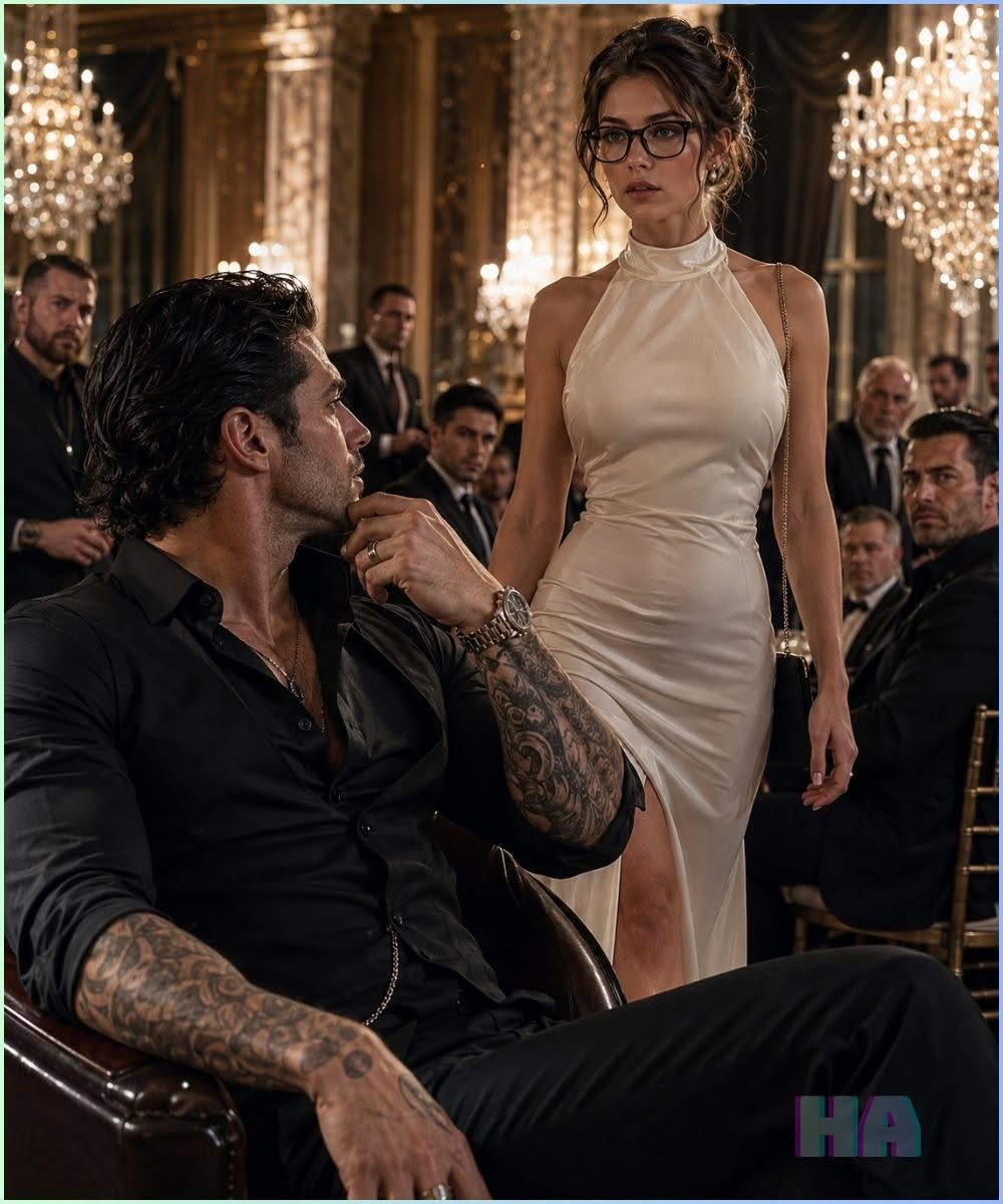 The Mafia Boss Invited His Nerdy Secretary to Dinner as a Cruel Joke, but When She Walked In Every Man in the Room Forgot How to Laugh