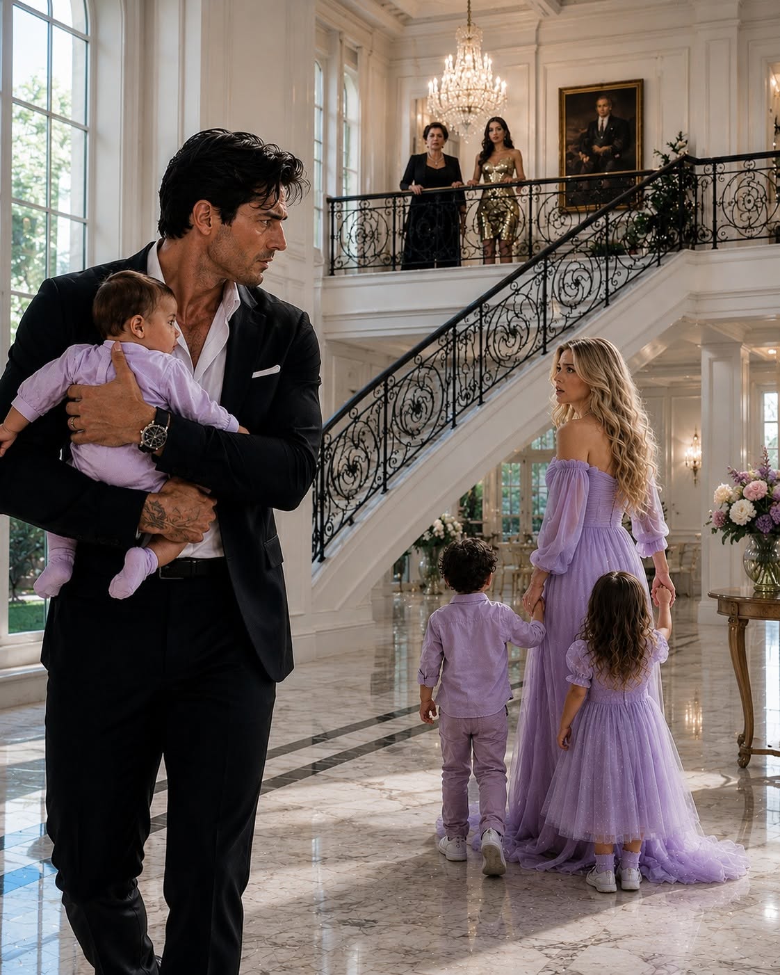 Four years after my husband destroyed our secret marriage and convinced me I meant nothing to him, I saw Sebastian Vale across Central Park and ran with a stroller carrying three children he never knew existed. I almost escaped—until my son turned around, and Sebastian saw the same gray eyes that had belonged to Vale men for generations.