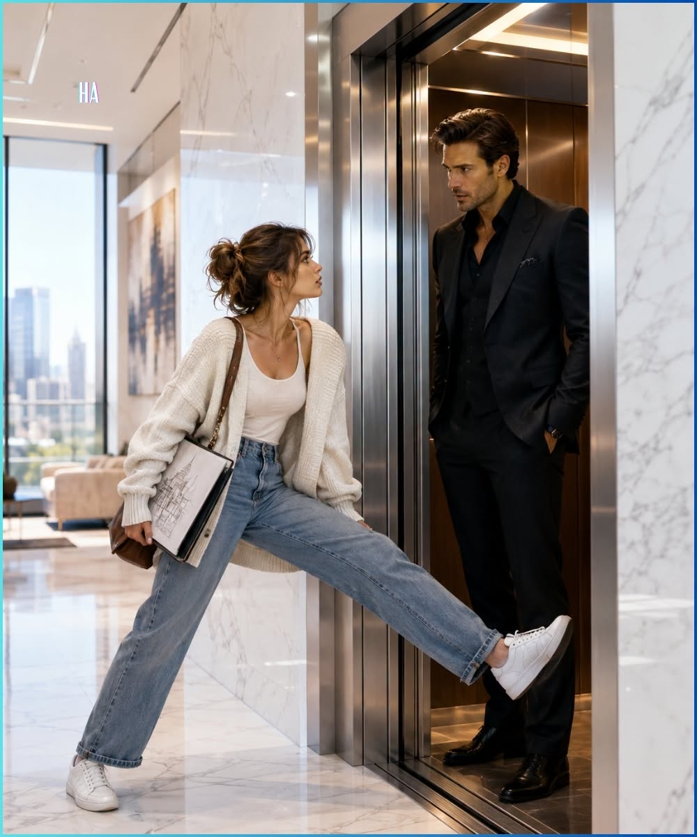 Mafia Boss Never Loved Anyone Until a Broke Designer Jammed Her Sneaker Into His Private Elevator  There was a special kind of silence that followed Victor Gallow.  It emptied crowded restaurants before he reached his table. It made armed men lower their voices. It turned confident executives into stammering children when he entered a conference room.