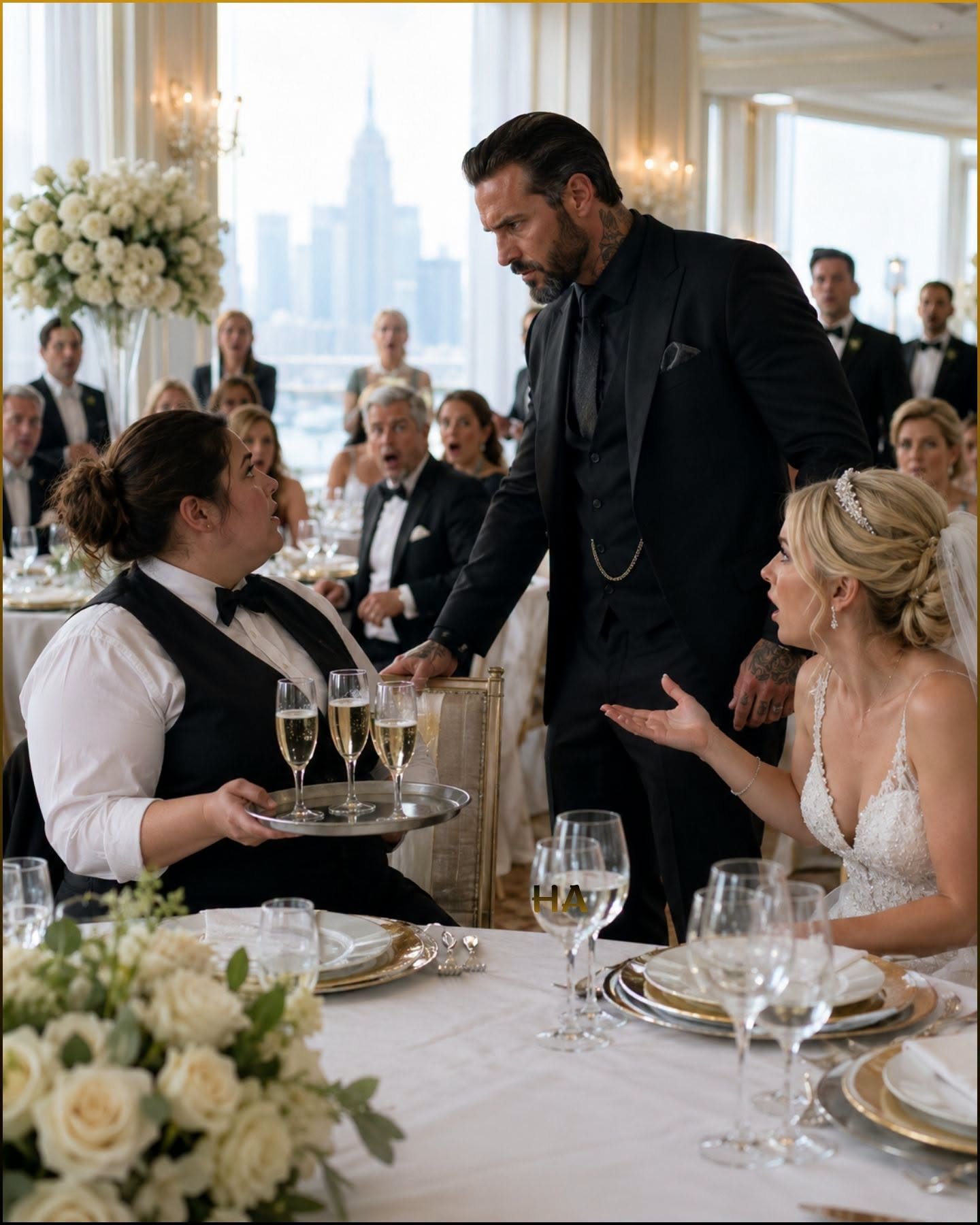 The Waitress the Bride Tried to Humiliate—Until New York’s Most Feared Man Recognized Her